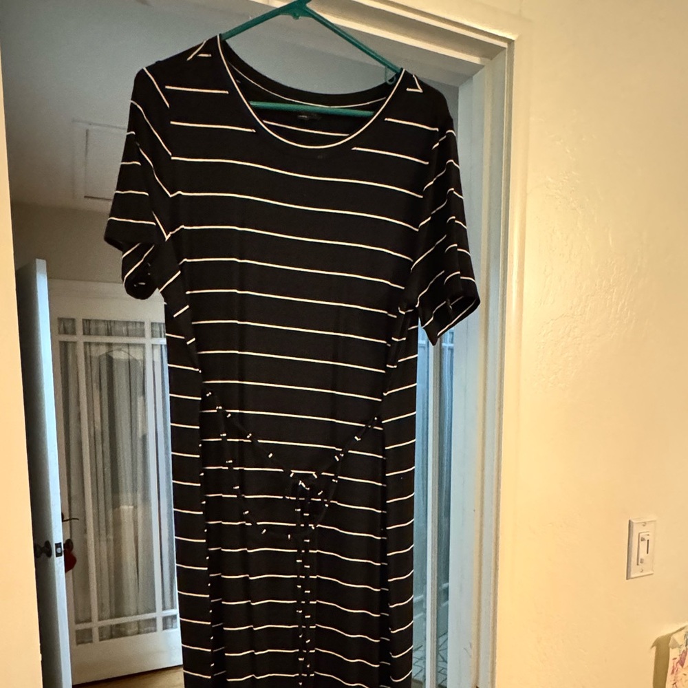 Banana Republic t-shirt midi dress Sz L